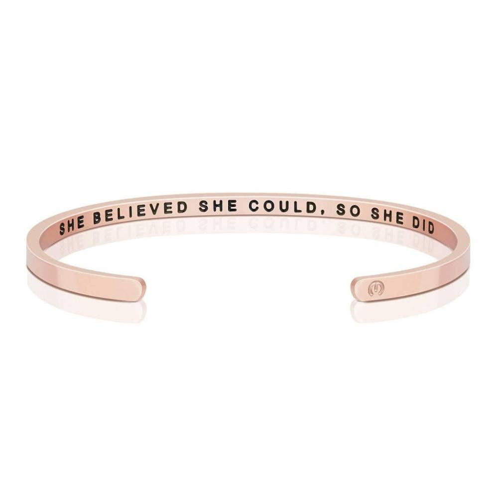 She Believed She Could, So She Did (within) bracelet