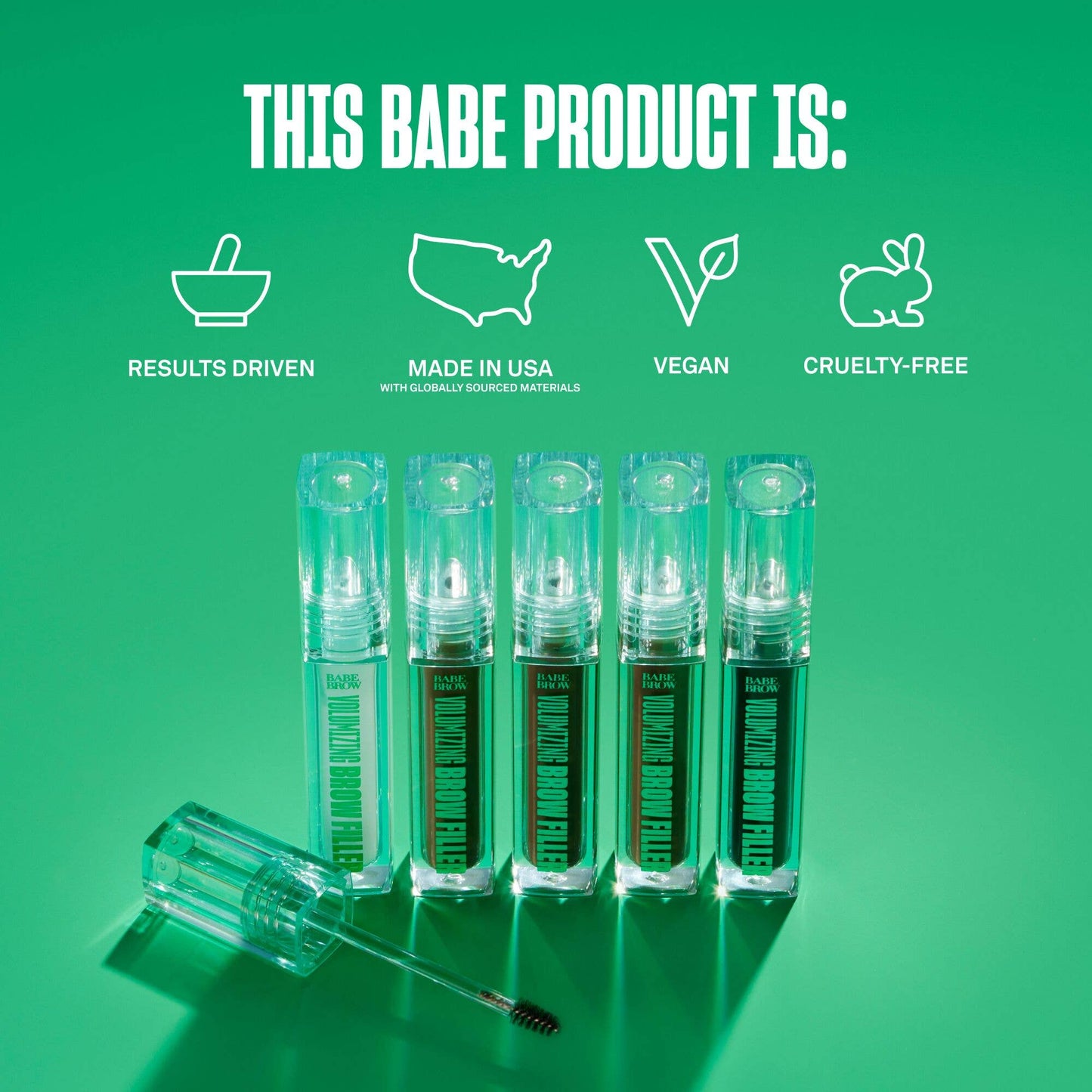 Babe Original Volumizing Brow Filler Clear