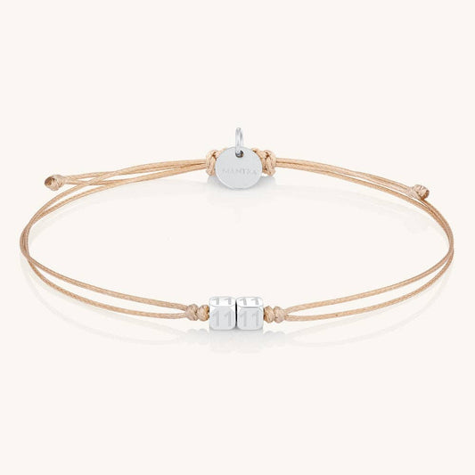 Thread of Divine Guidance - lucky number Mantra® bracelet
