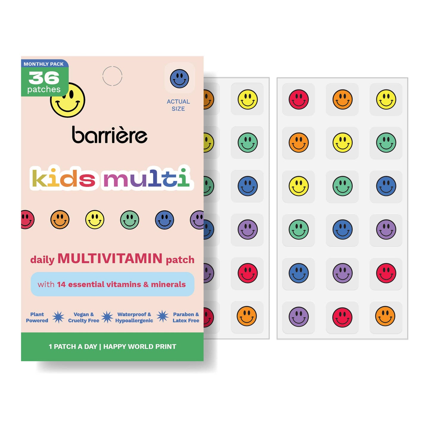  Kids multivitamin patch  - HAPPY WORLD