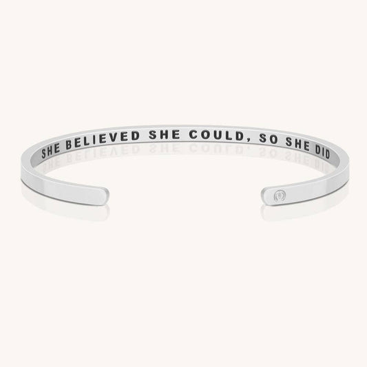 She Believed She Could, So She Did (within) bracelet