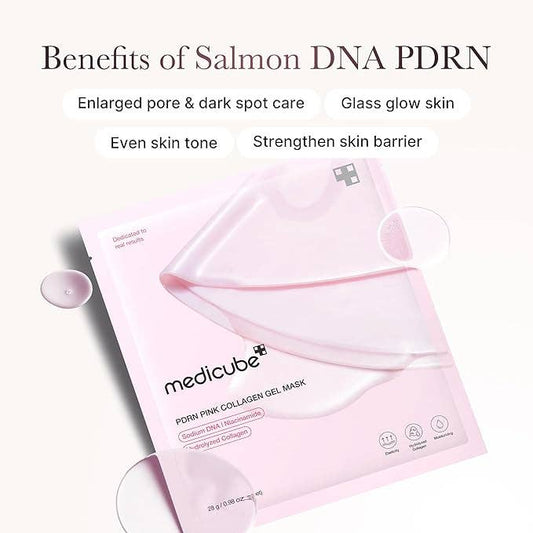 Medicube Salmon DNA PDRN Pink Collagen Jelly Gel Mask