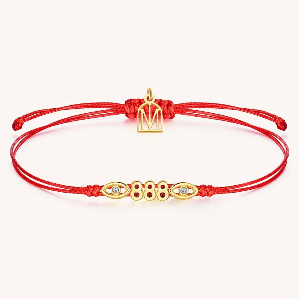 Angel Number Thread bracelets - eco friendly jewelry
