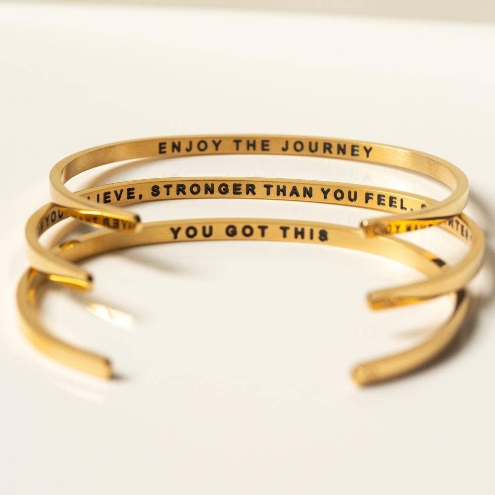 She Believed She Could, So She Did (within) bracelet