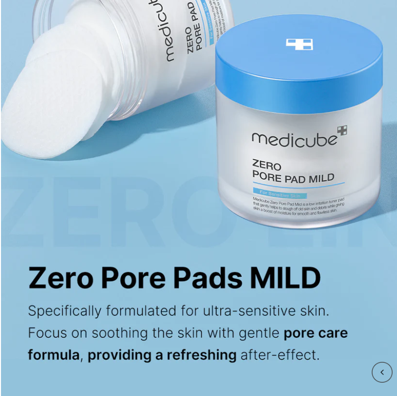 Medicube Zero Pore Madecassoside Pads (Mild)
