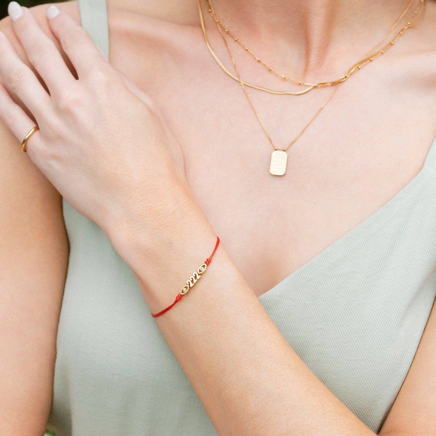 Angel Number Thread bracelets - eco friendly jewelry