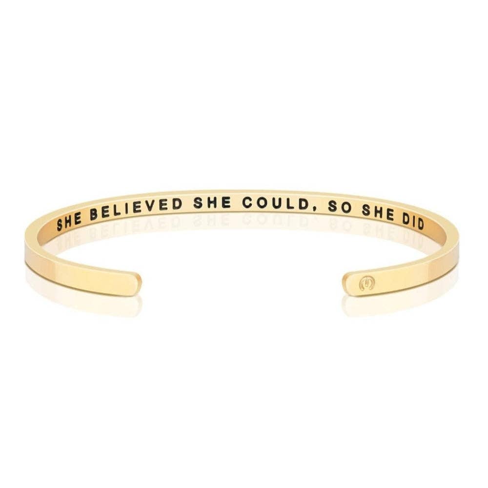 She Believed She Could, So She Did (within) bracelet