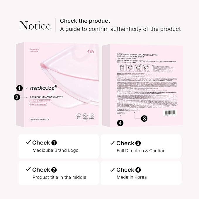 Medicube Salmon DNA PDRN Pink Collagen Jelly Gel Mask