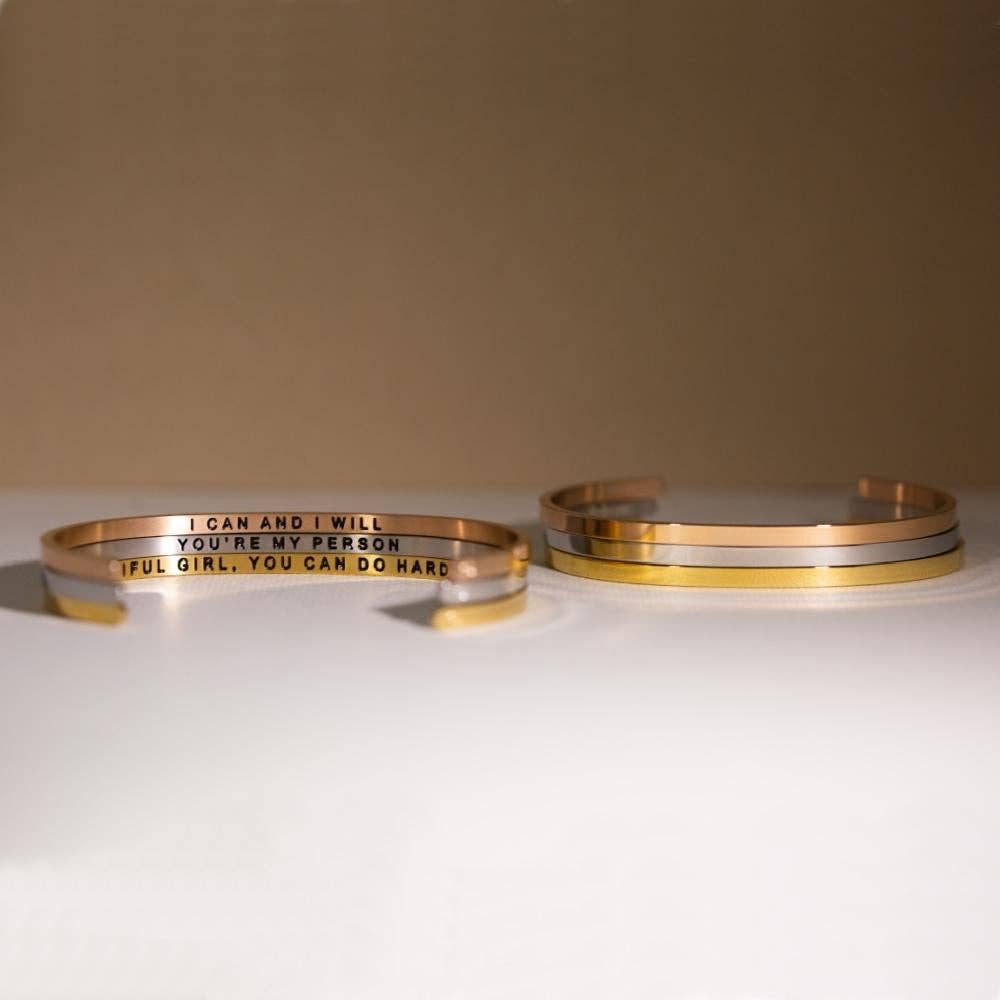 She Believed She Could, So She Did (within) bracelet