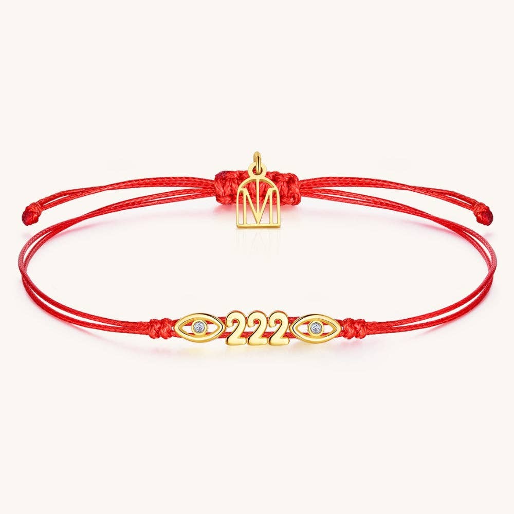 Angel Number Thread bracelets - eco friendly jewelry