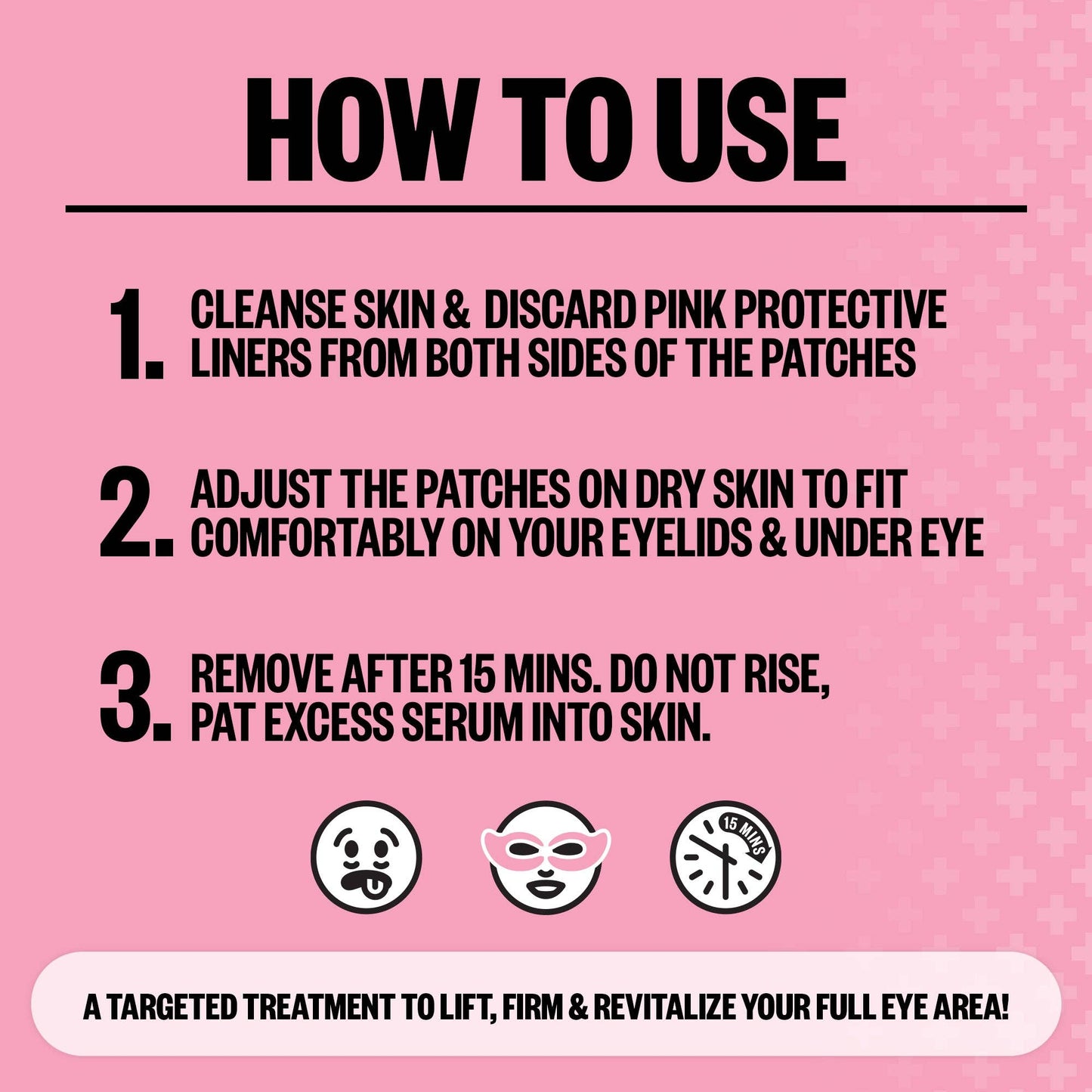 Peace Out Skincare Retinol Eye Lift Patches