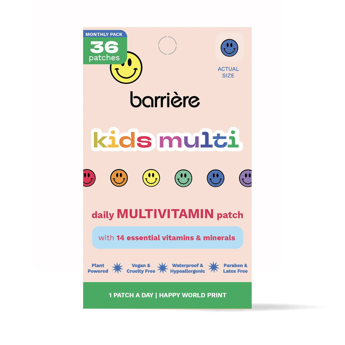  Kids multivitamin patch  - HAPPY WORLD