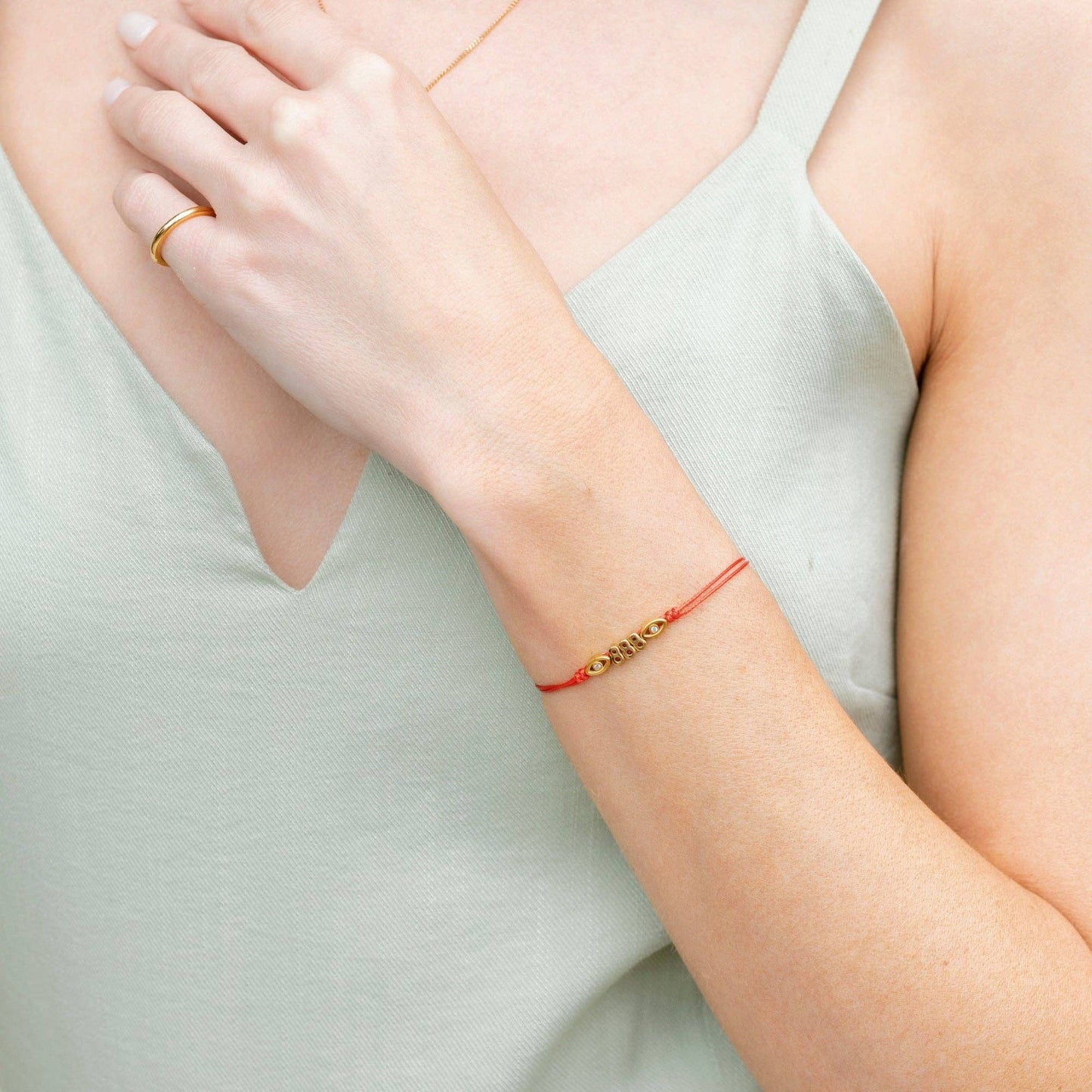 Angel Number Thread bracelets - eco friendly jewelry