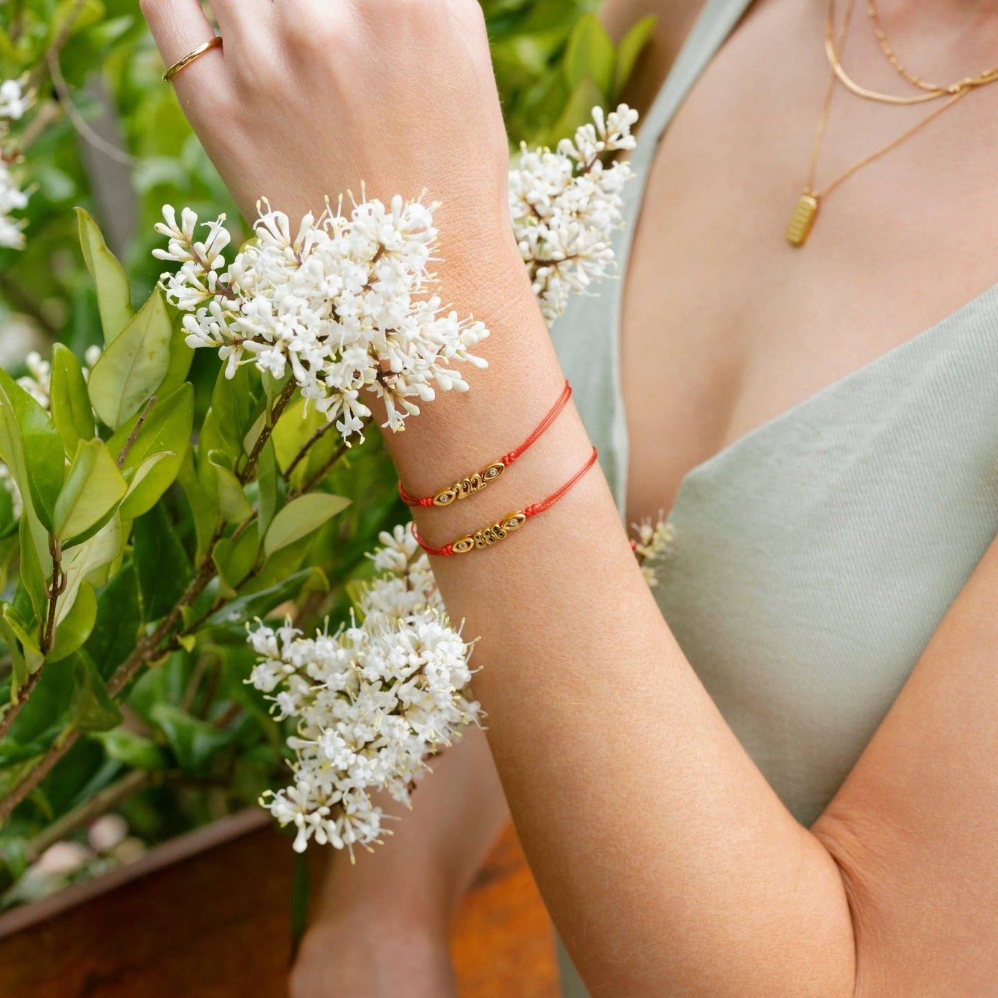 Angel Number Thread bracelets - eco friendly jewelry