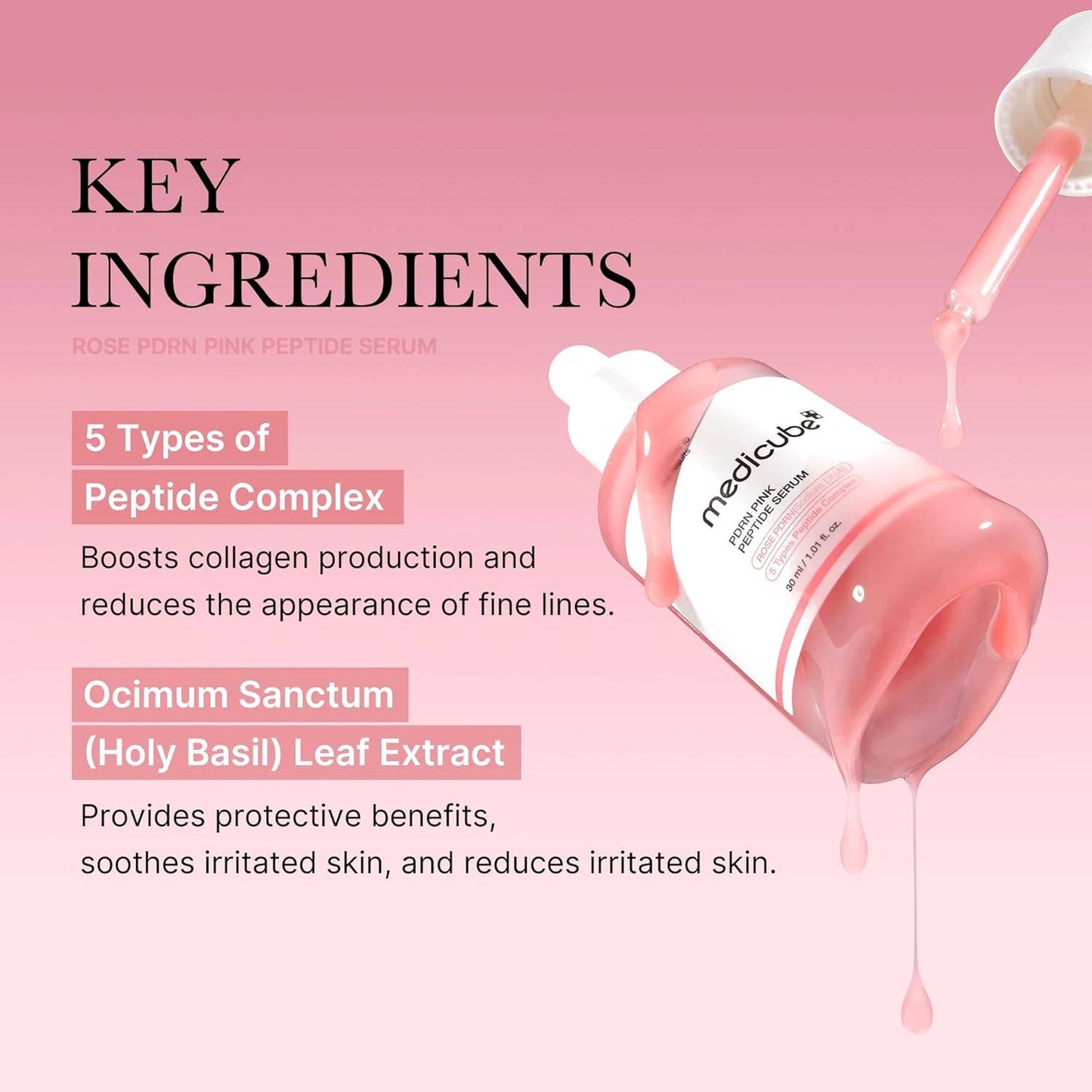 Medicube Salmon DNA PDRN Pink Peptide Serum