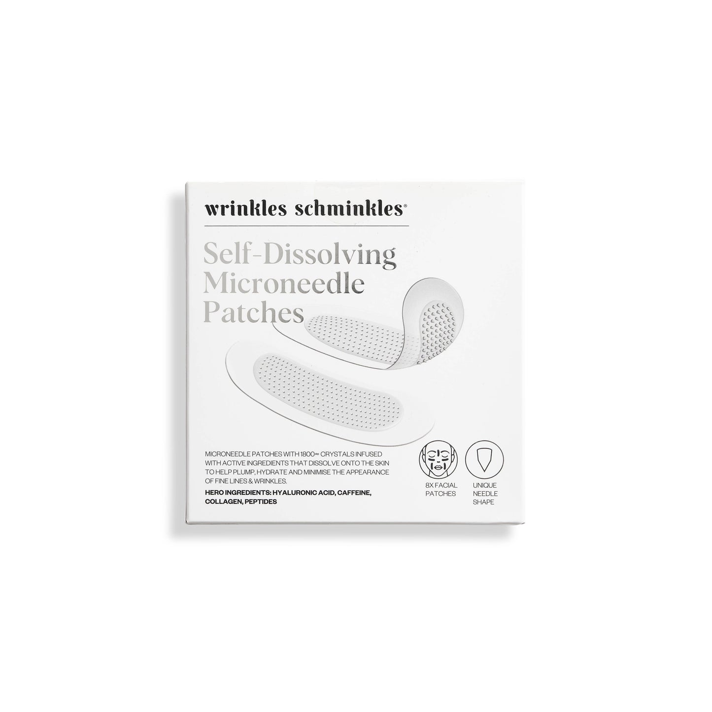 Wrinkles Schminkles Self-Dissolving Microneedle Patches