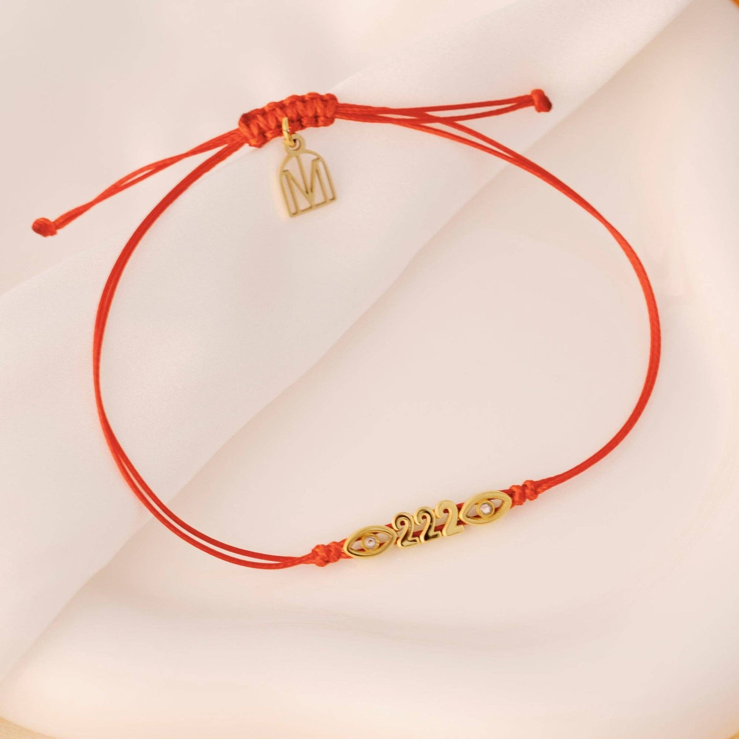 Angel Number Thread bracelets - eco friendly jewelry